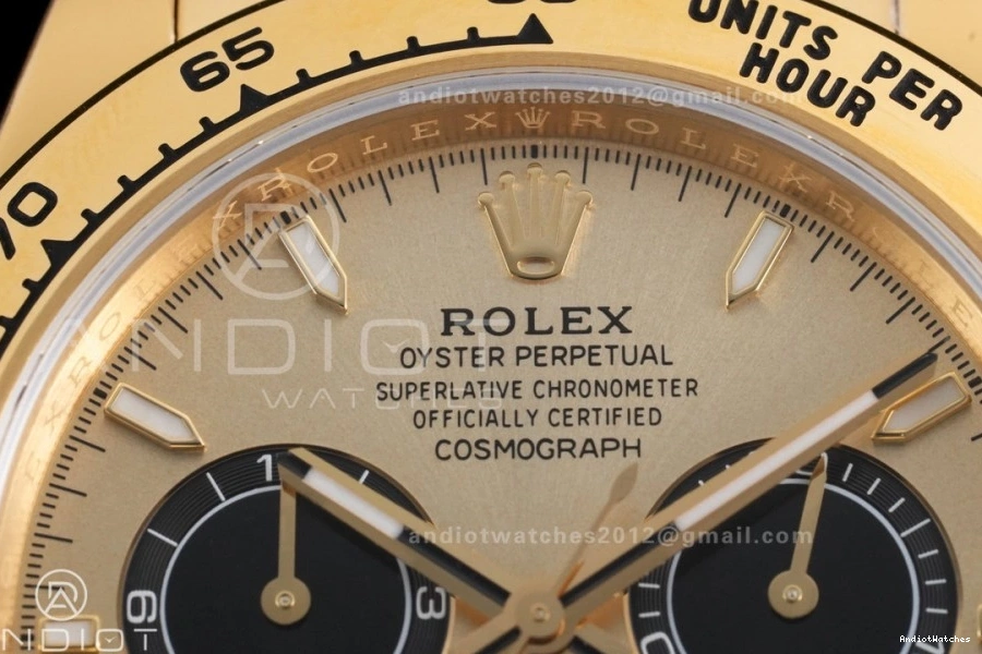Dial Sub-dial Daytona On 796 Packable 126508 Black DD Best Edition Weight 1:1 YG VSF Oyster Gain Bracelet 0802